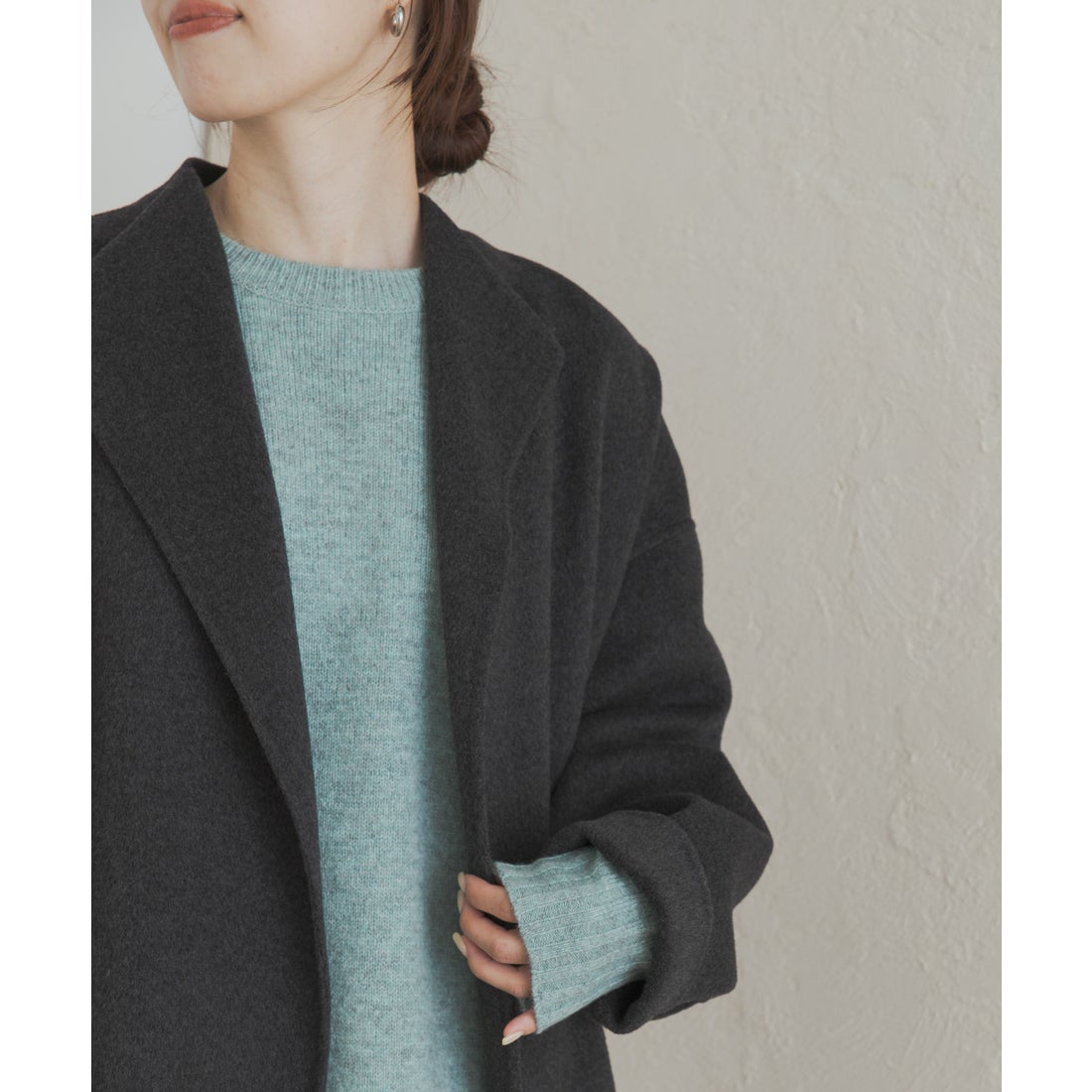 アーバンリサーチ ドアーズ URBAN RESEARCH DOORS ウールリバーミドル