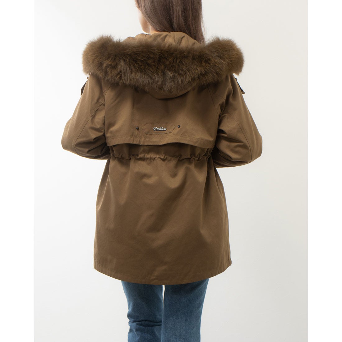 ベスジョーヤ VESGIOIA レッキスライナー付きモッズコートFOX衿