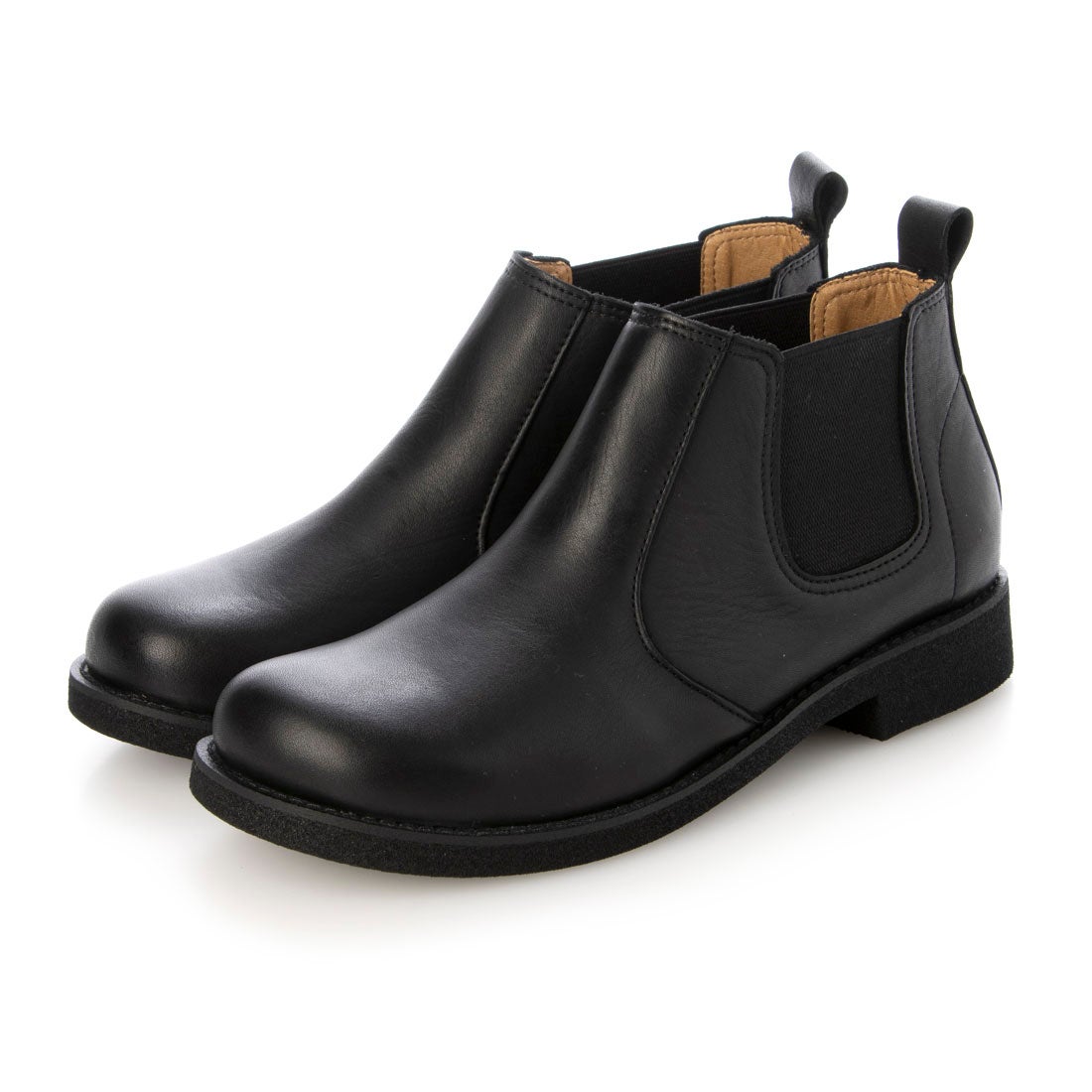 本革サイドゴアブーツ （ブラック） -YOSUKE U・S・A 公式