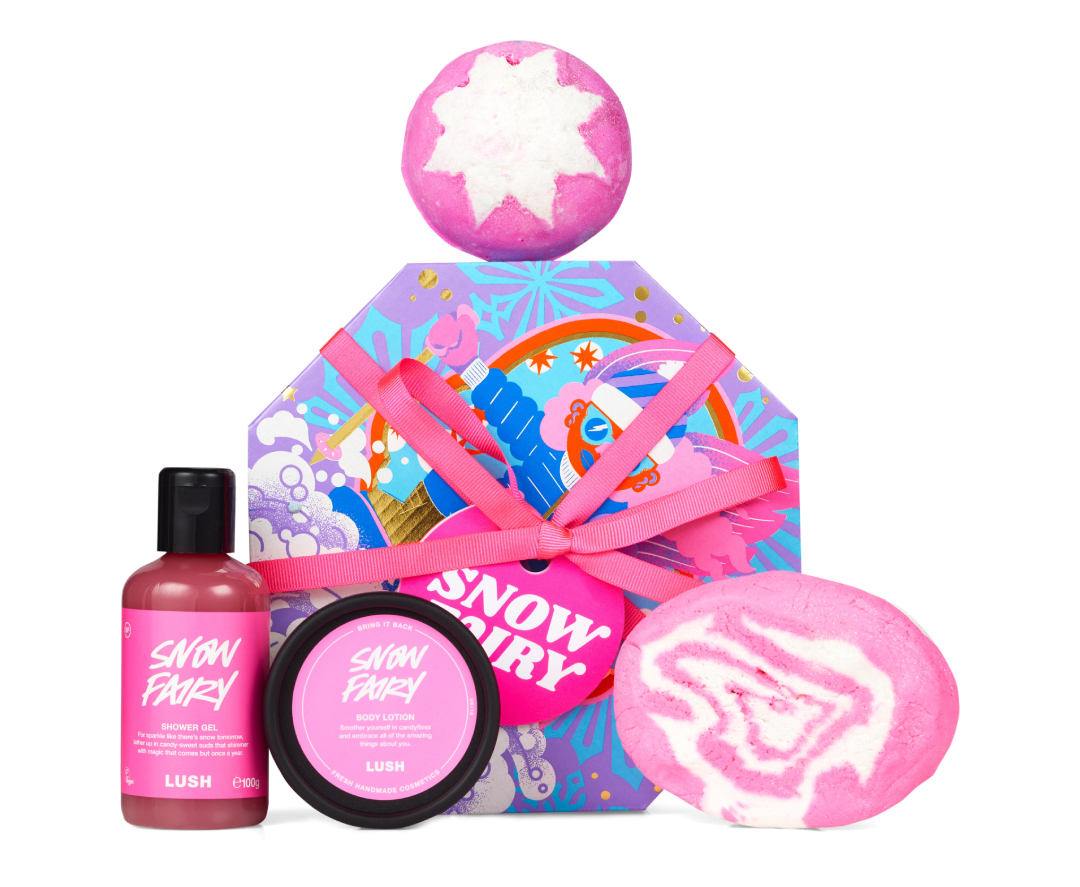 LUSHのクリスマス限定ギフト全36種が発売！綿あめのような甘く優しい