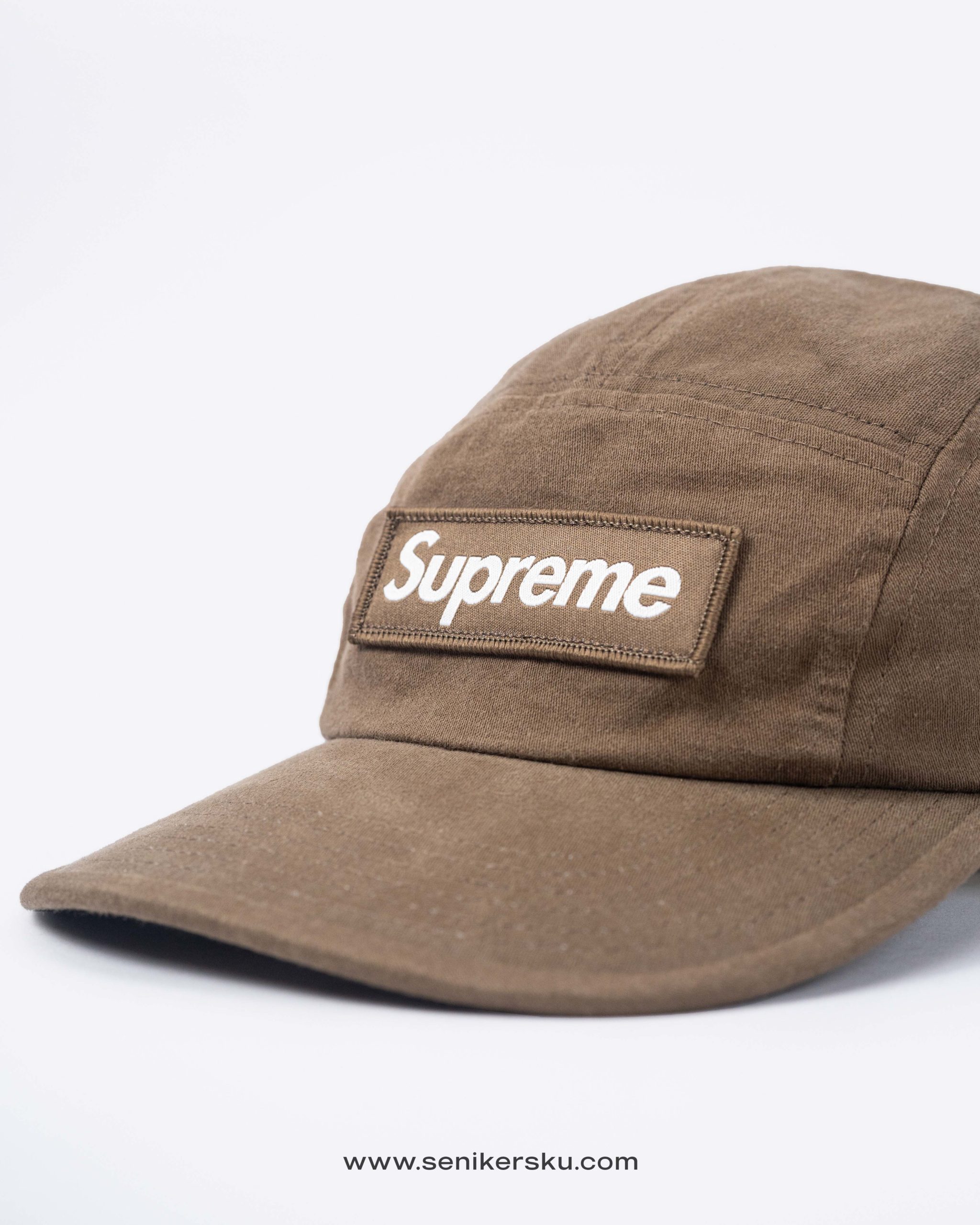 Supreme Military Camp Cap SS22 Brown | Senikersku
