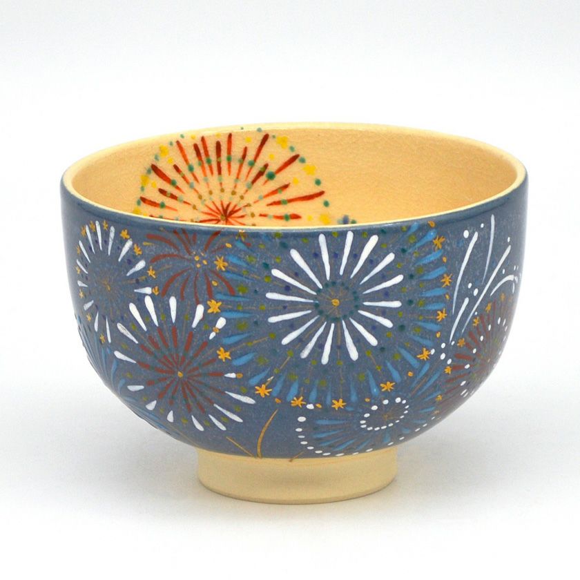 茶道具 抹茶茶碗（まっちゃちゃわん） 茶碗 花火 巌窯