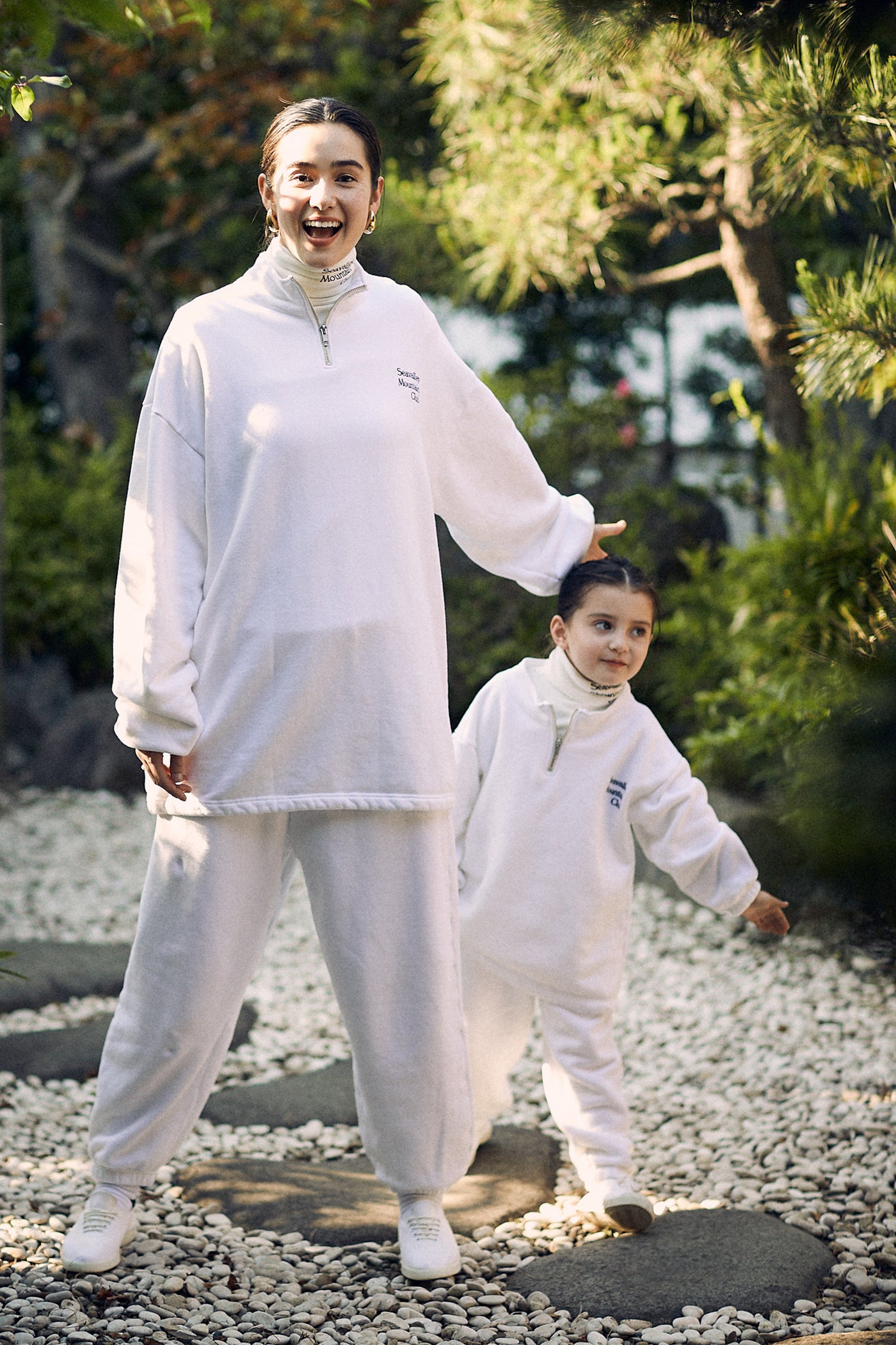 SEA CHIBI ”Seavalley Mountain Club” HALF-ZIP SWEAT PULLOVER