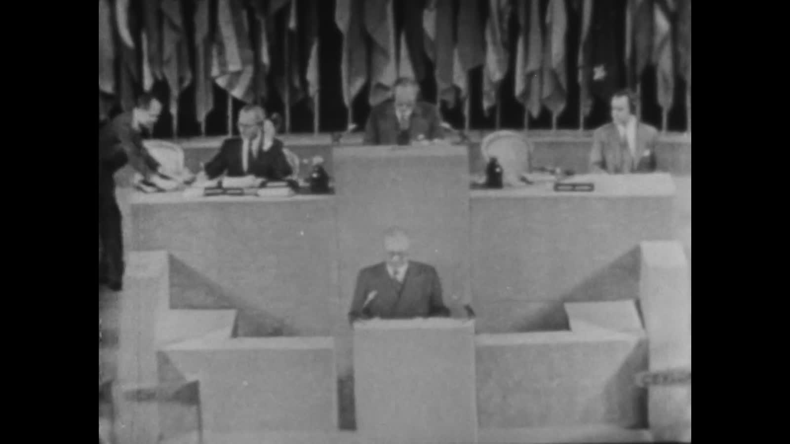 サンフランシスコ講和会議3 記録映像 | 昭和館デジタルアーカイブ