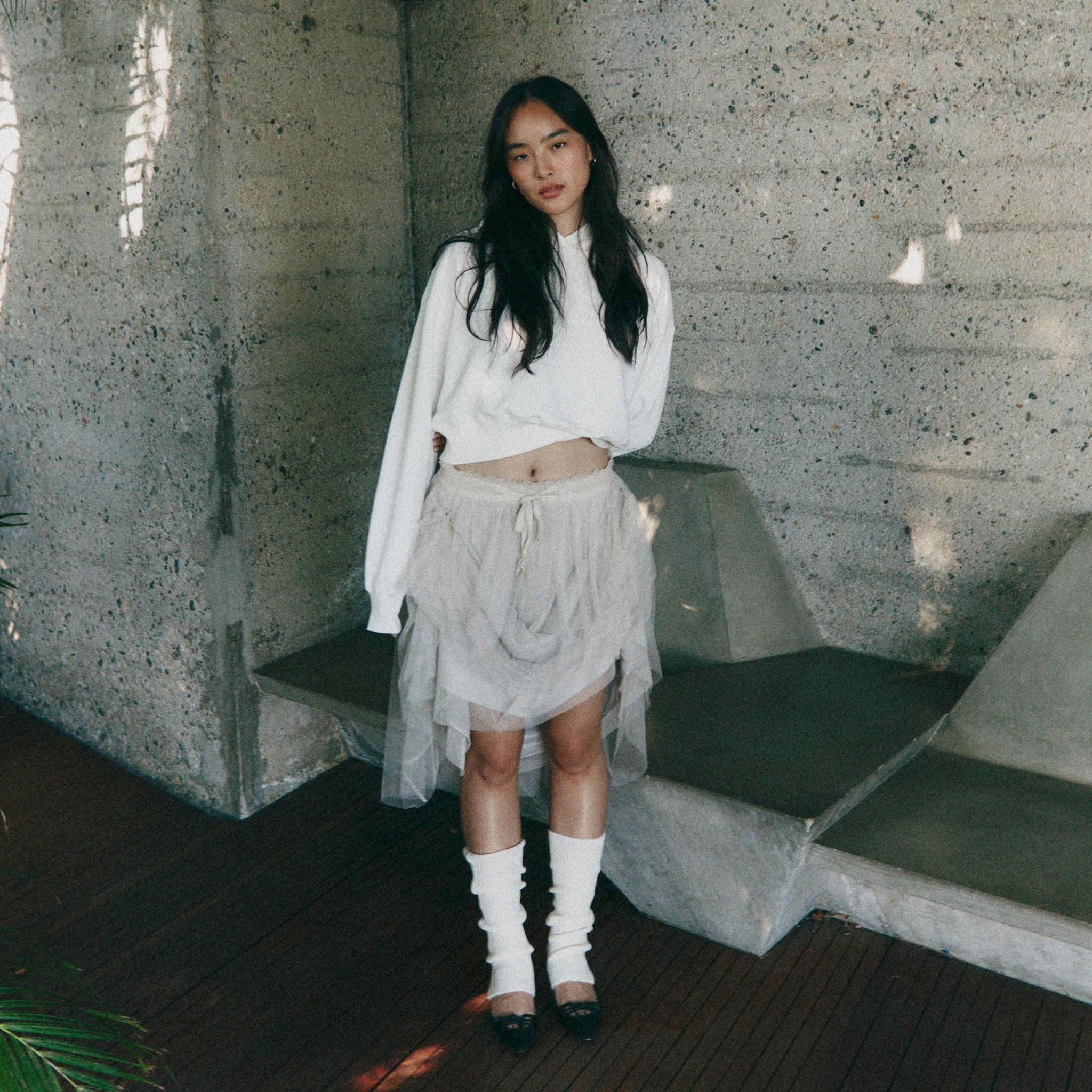 Volume Sweat Shortフーディープルオーバー