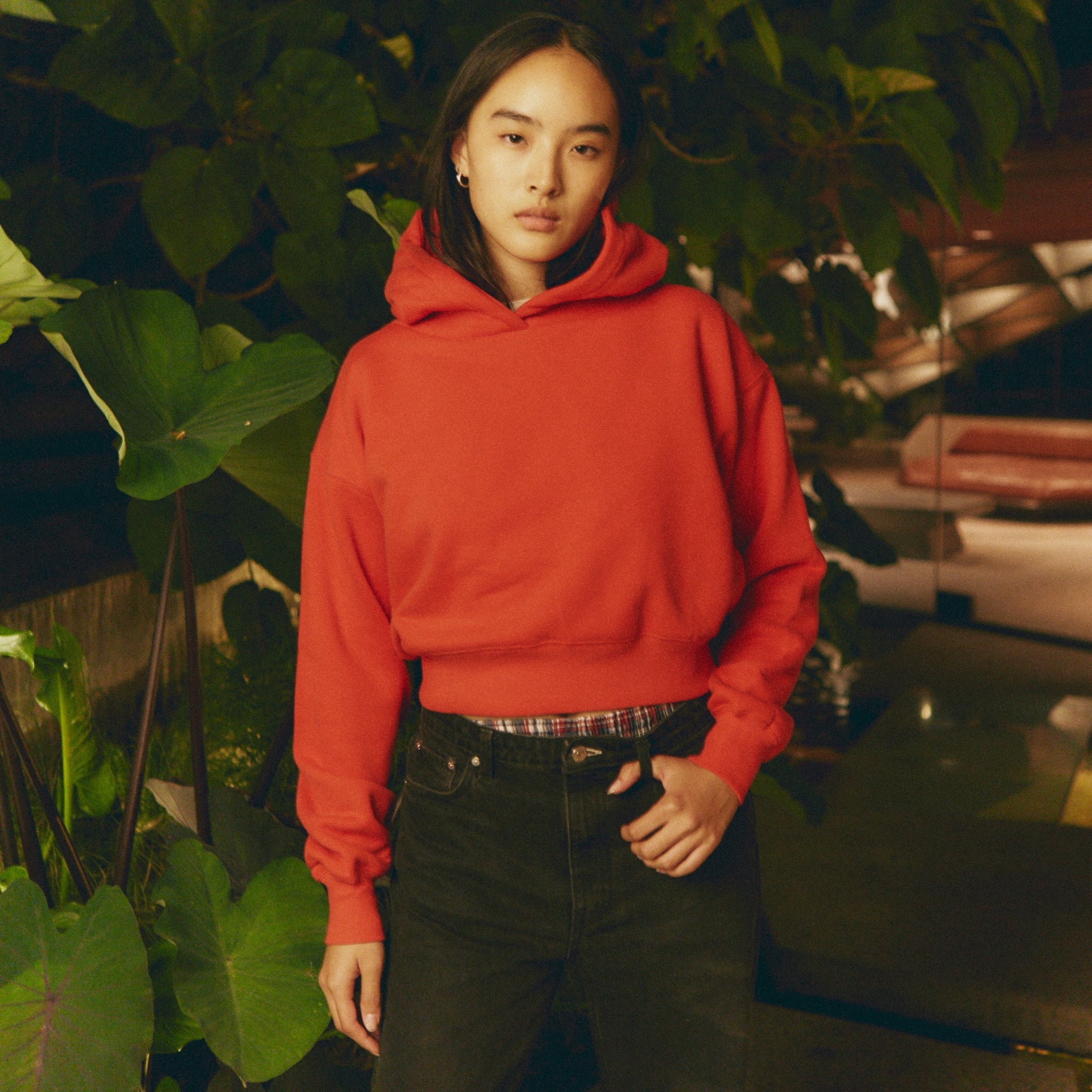 Volume Sweat Shortフーディープルオーバー