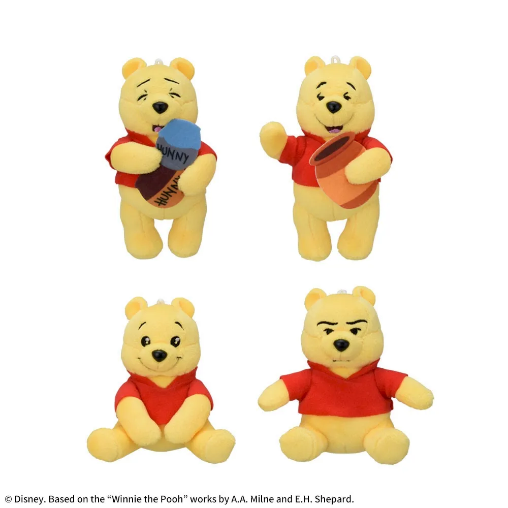 くまのプーさん いろいろ表情マスコット FUNNY STYLE POOH｜プライズ