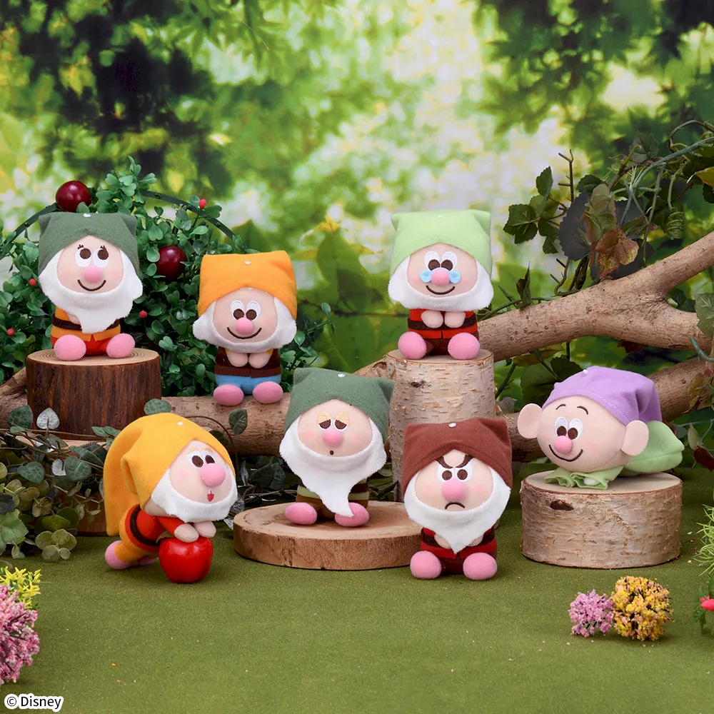 白雪姫 ＆ you マスコット “7人のこびと”｜プライズ・くじ・グッズ情報