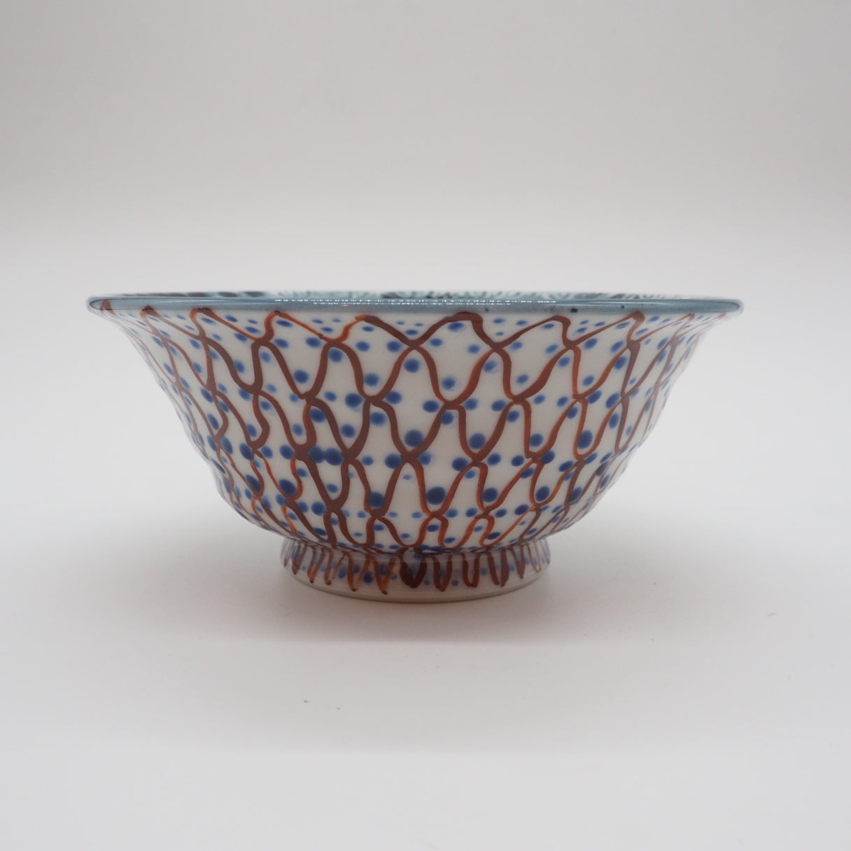 京焼・清水焼 村田幸之介(六齋窯) 山水あみ茶漬(ご飯茶碗) – SEIKADO