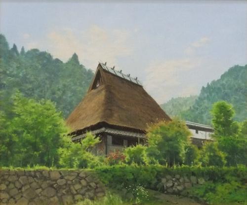 油彩画8号 「美山風景」 | ｜正光画廊