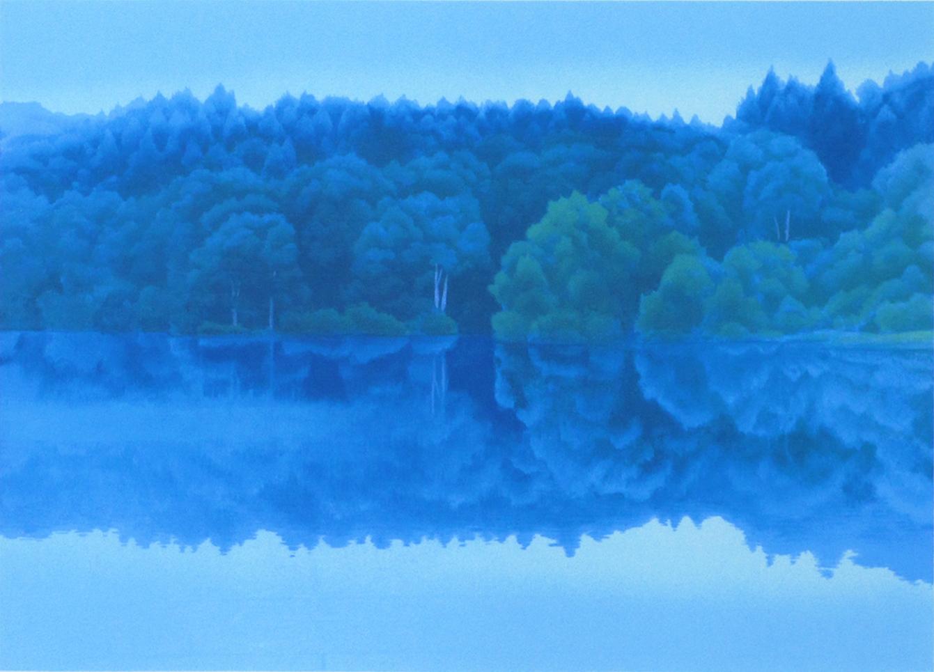 緑映(「日本の四季のこころ」より)」 | ｜正光画廊