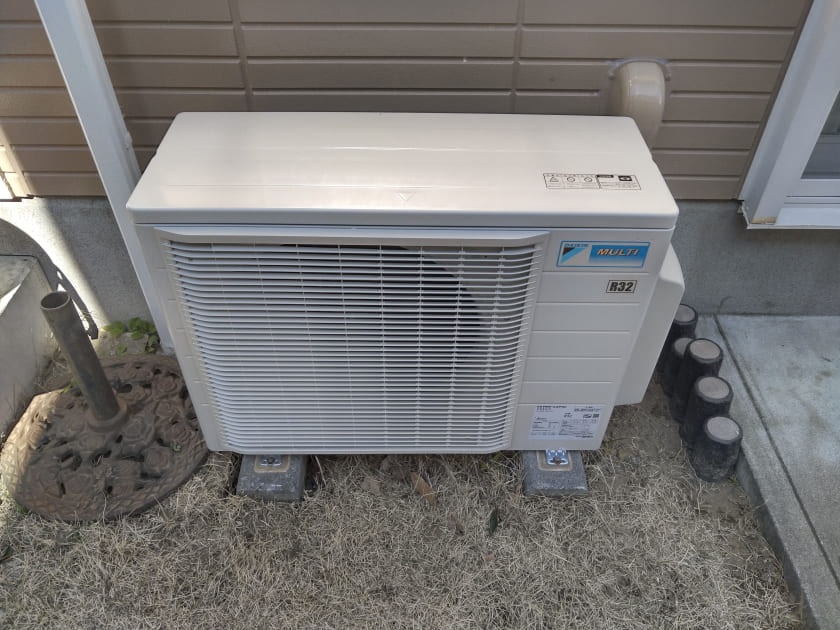 ダイキン 天井埋込形エアコン「S40RCV」への交換工事を行いました