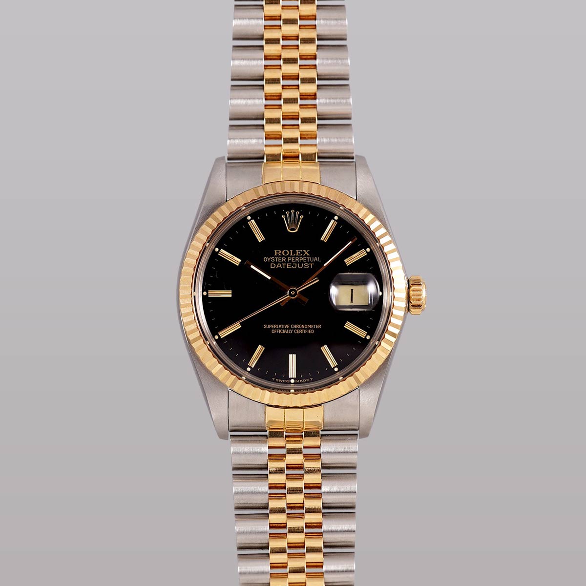 SELECT INC. [ROLEX DATEJUST Ref.16013 ブラックミラーダイヤル 美品