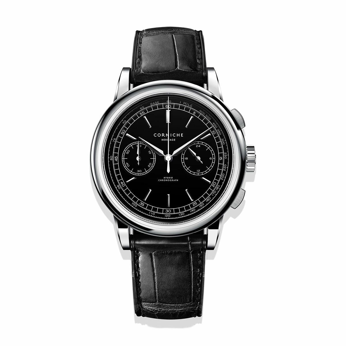 CORNICHE / コーニッシュ ヘリテージ Heritage クロノグラフ シルバー