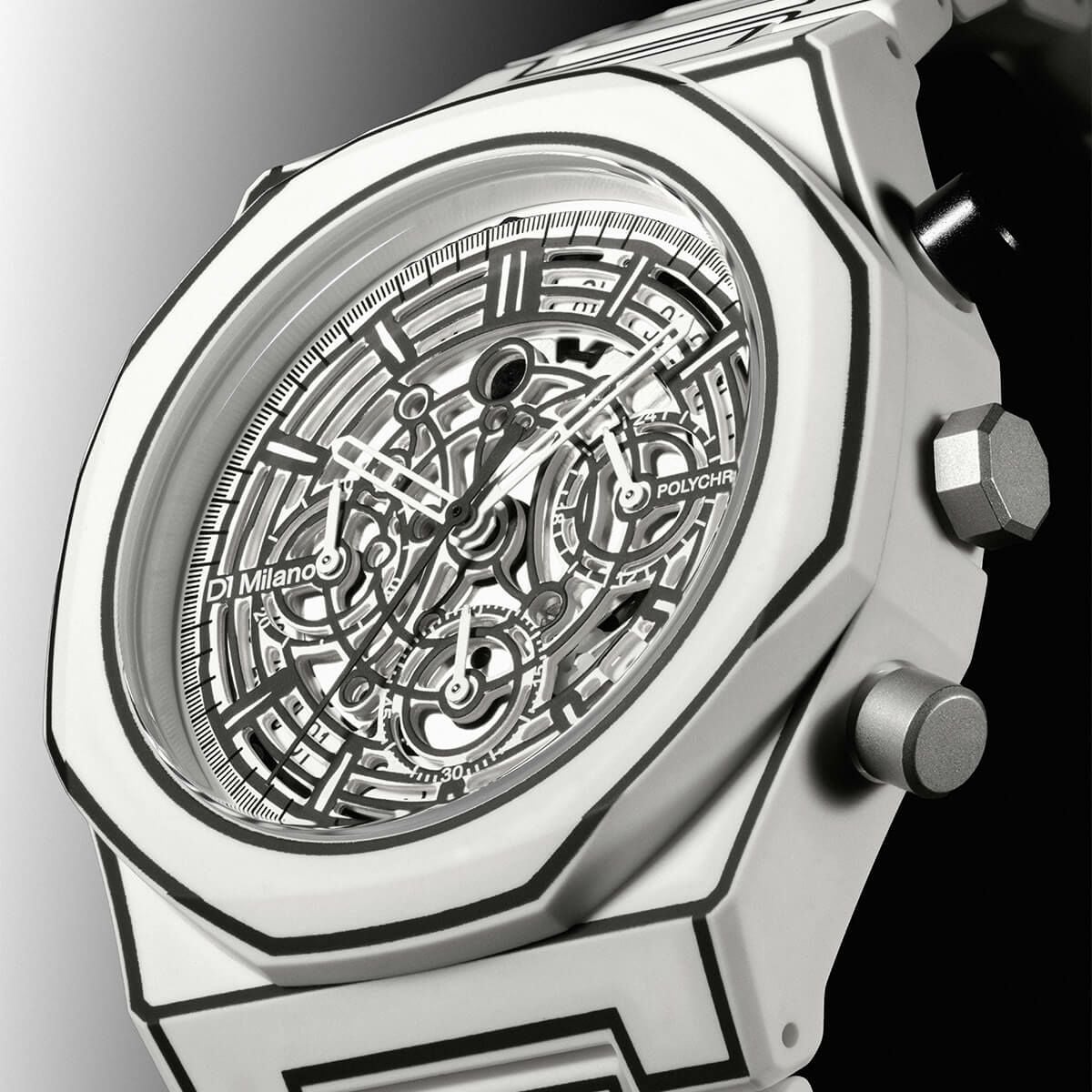 D1 MILANO / ディーワンミラノ ポリクロノ ホワイトスケッチ メンズ