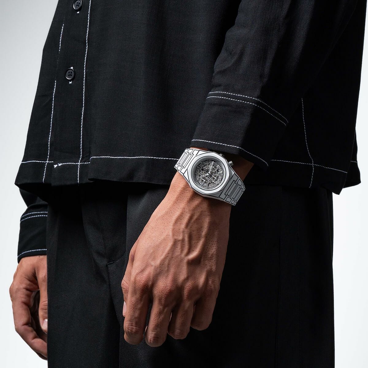 D1 MILANO / ディーワンミラノ ポリクロノ ホワイトスケッチ メンズ