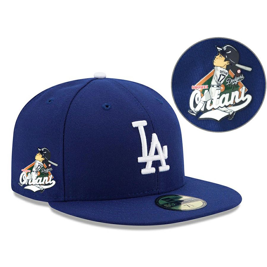 MLB 大谷翔平 ドジャース キャップ 【海外限定】バッティングパッチ