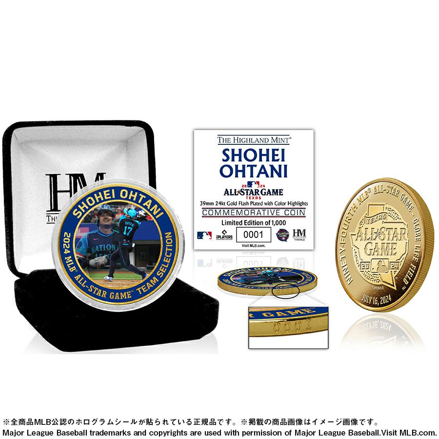 MLB 大谷翔平 エンゼルス 記念コイン 2021 ア・リーグ MVP シルバー