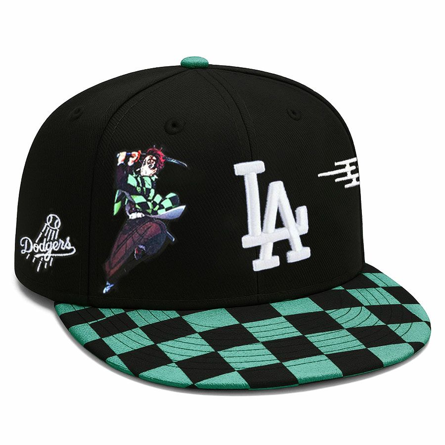 MLB キャップ 【球場限定配布】鬼滅の刃 x ドジャース 竈門炭治郎