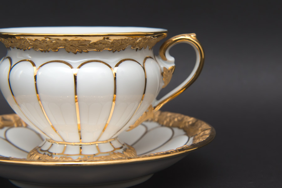 マイセン グランツゴールド Xフォーム カップ＆ソーサーを買い取りまし