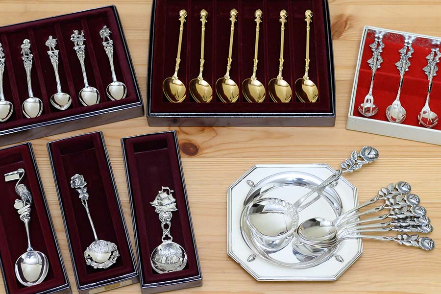 クリストフウィドマン□スターリング製フルーツピック6本セット