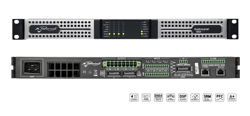 QUATTRO 4804 DSP+D | Sequoia.Audio