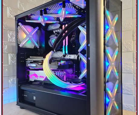 光るゲーミングPCお見積り、組立て 行います パーツの選定から組立てや
