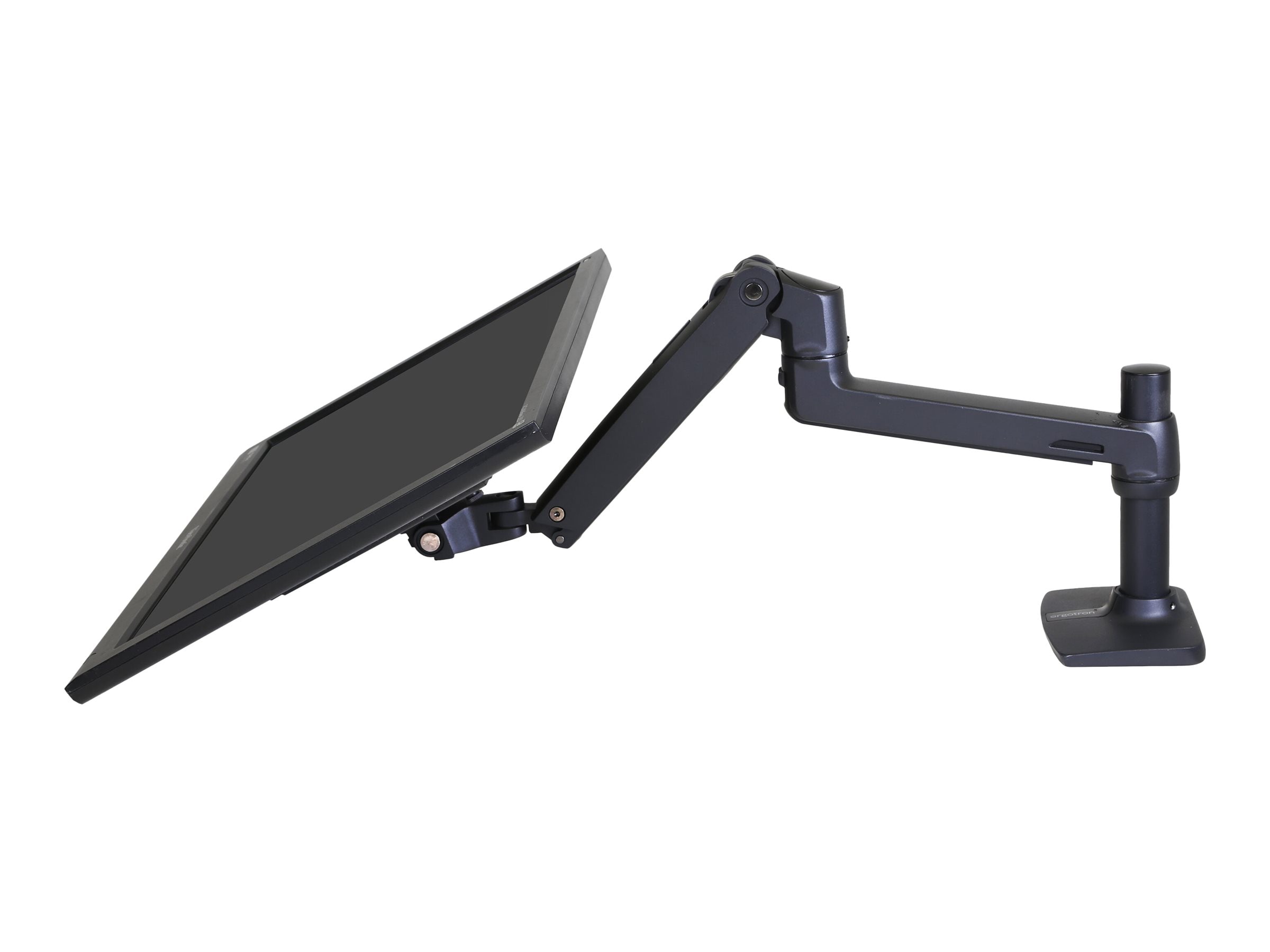 Ergotron LX Desk Monitor Arm, Matte Black (45-241-224)