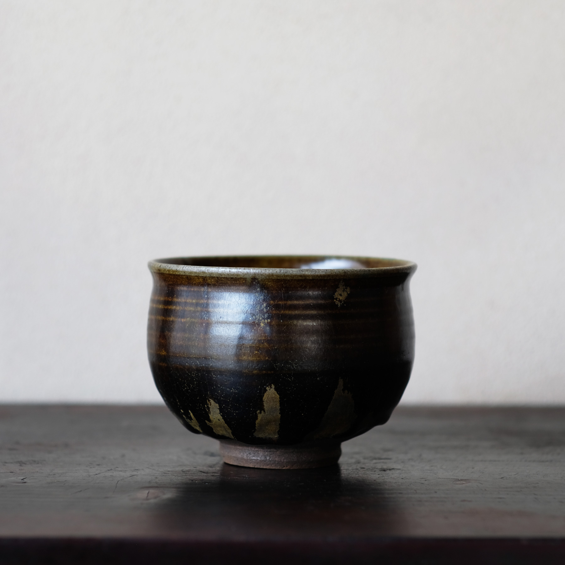 真葛香山 黒釉窯変 平茶碗 Yahoo!オークション -「真葛香山」(工芸品