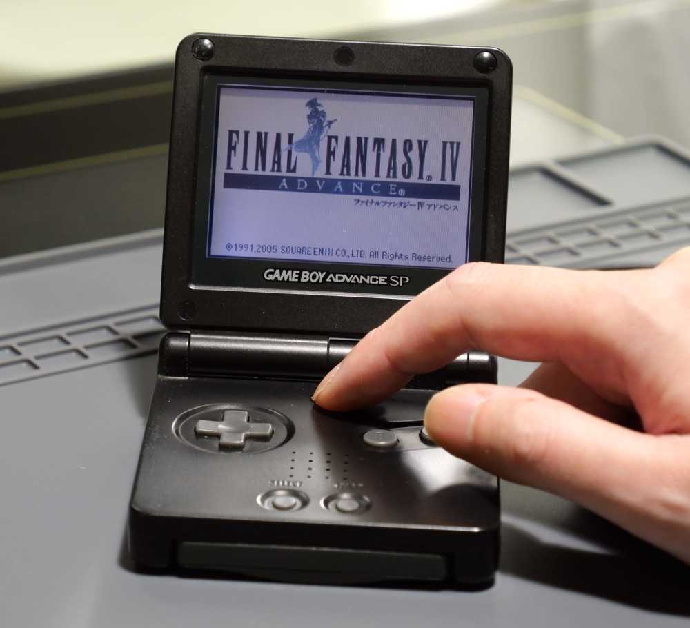 ジャンクゲームボーイアドバンスSPがIPS液晶化キットで超キレイな現代