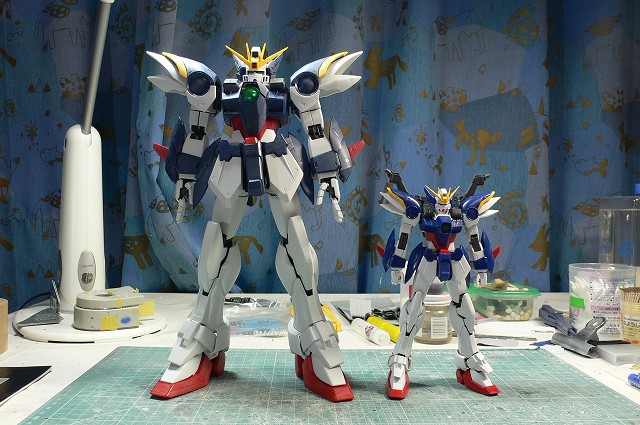 PG 1/60 ウイングガンダムゼロカスタム 製作