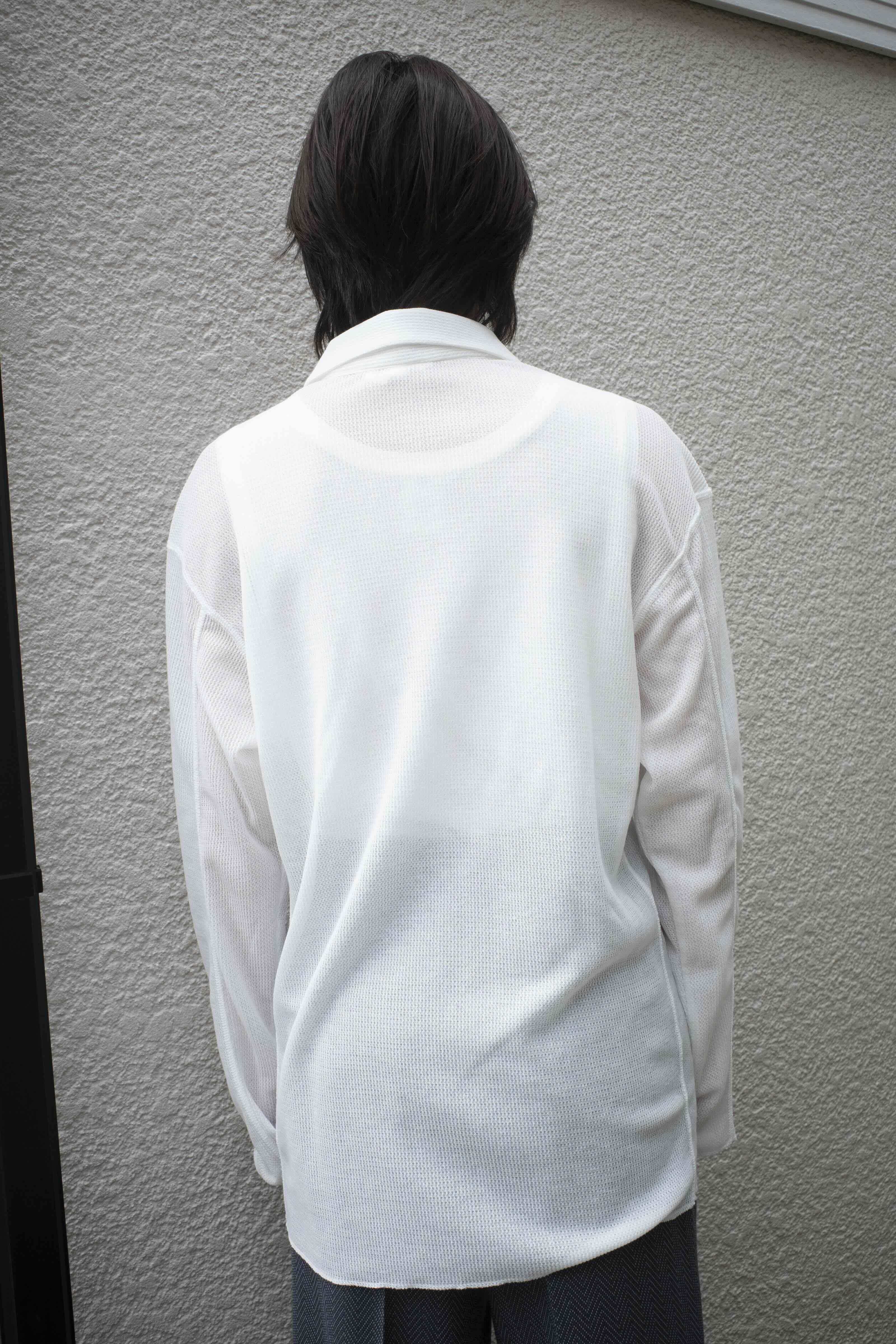 25SS MESH SHIRT/HEMP WAFFLE – seya-voyage