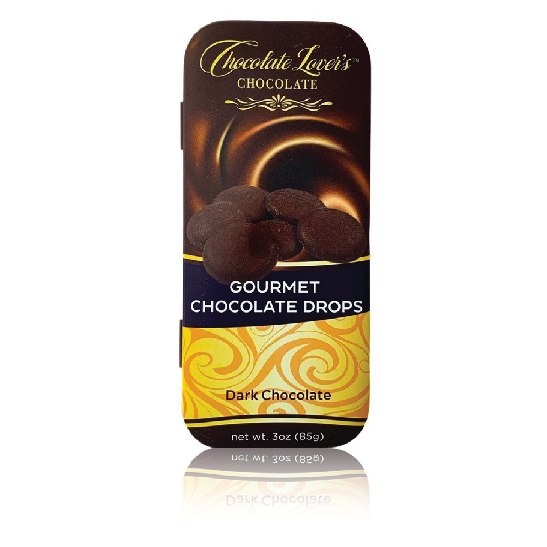 Chocolate Lover's Dark Chocolate Drops - 3oz tin – The San