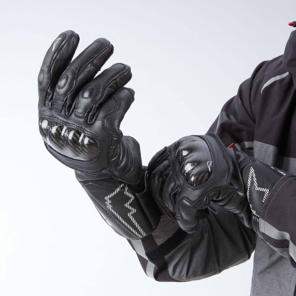 SUZUKI×KUSHITANI コラボ ヴァーシティウインターグローブ【ブラック