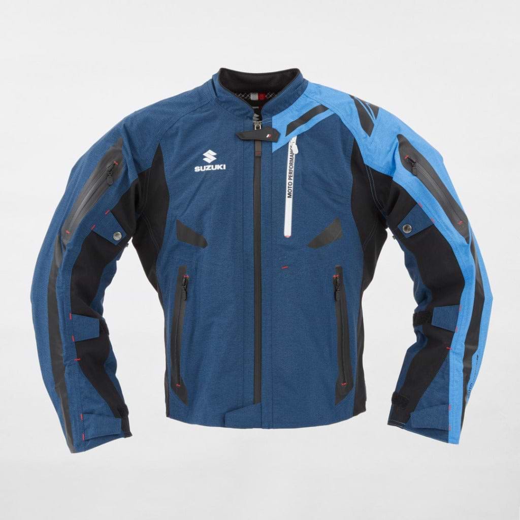 SUZUKI×KUSHITANI コラボ キマイラジャケット【ブラック / ネイビー