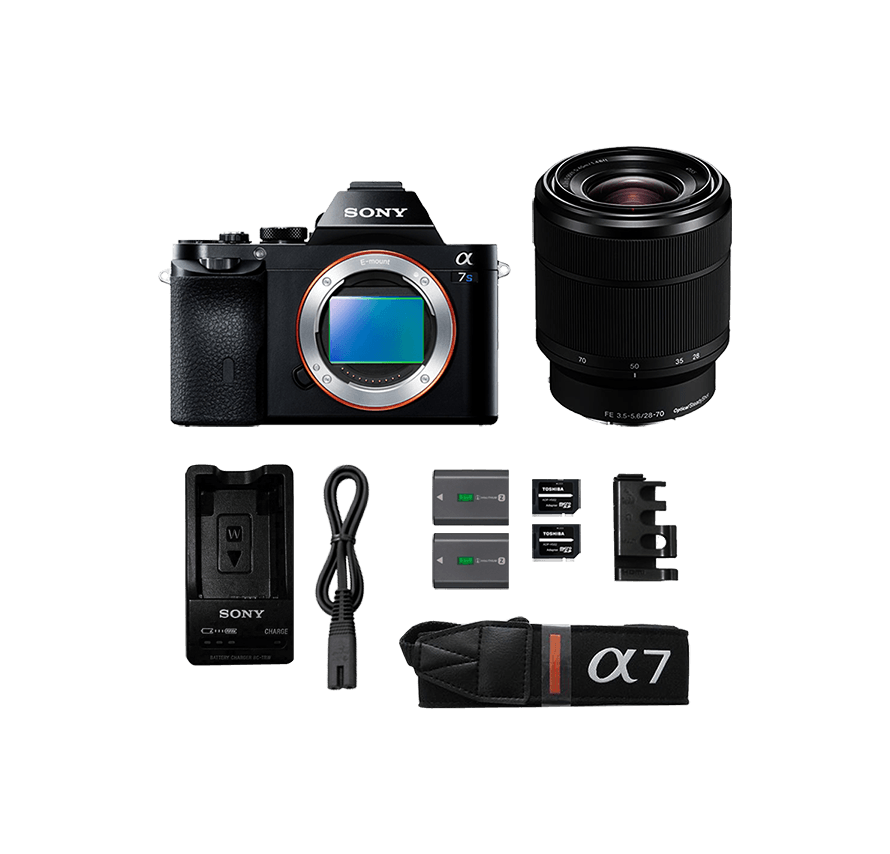 レンタル]ソニー SONY α7s ズームレンズセット｜ミラーレス一眼カメラ