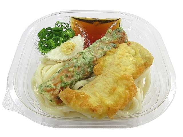 セブン-イレブン とり天とちくわ天の冷しぶっかけうどんの感想