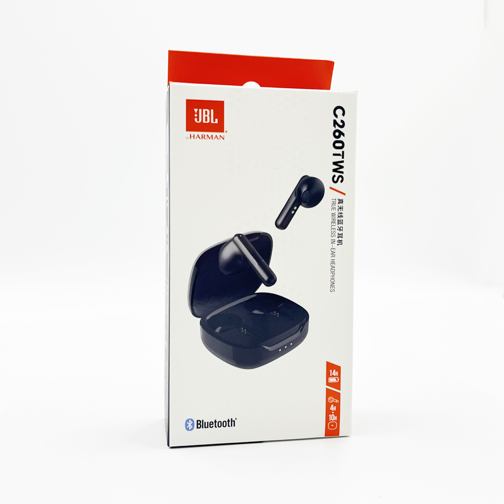 JBL C260 TWS True Wireless Bluetooth Headphones - Noise Cancelling
