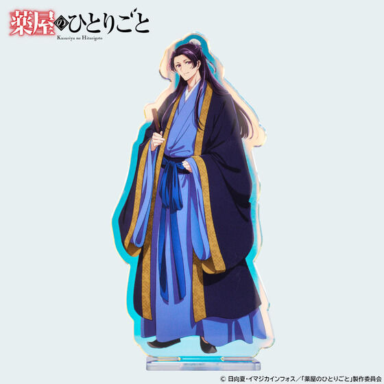 薬屋のひとりごと」猫猫＆壬氏の“月精”衣装をイメージしたクリアケース