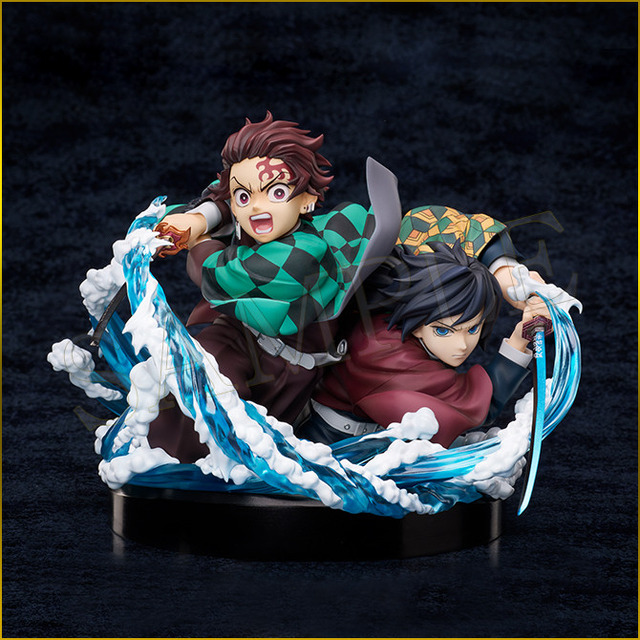 鬼滅の刃」竈門炭治郎＆冨岡義勇のキービジュアルを立体化！劇場版公開