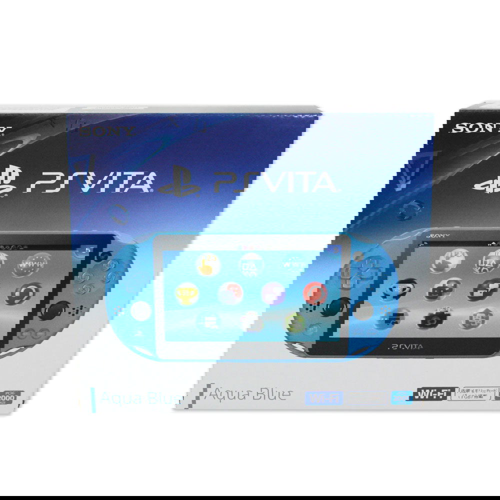 PS Vita PlayStation Vita New Slim Model - PCH-2000 (Aqua Blue)