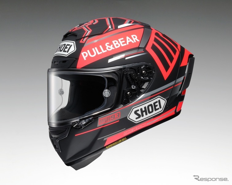 SHOEIより、MotoGP王者 マルク・マルケス選手のレプリカモデルが登場