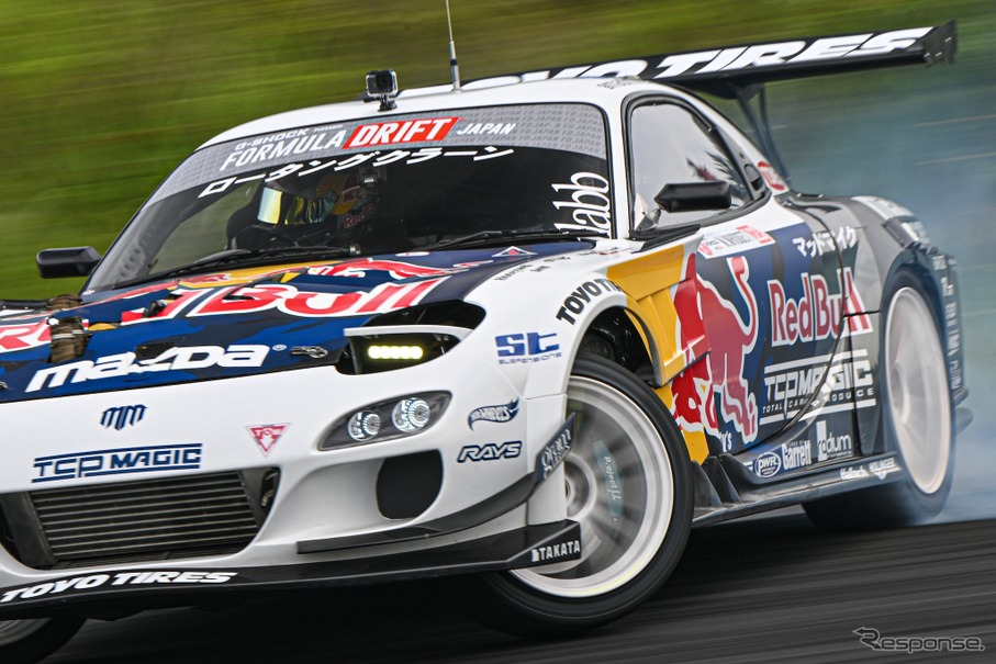 FDJ 第2戦】3年ぶりにマッド・マイクが帰ってきた！ 4ローターRX-7の