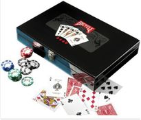 Poker Set in Case -Bicycle Master