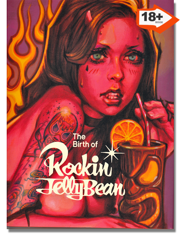 The Birth Of Rockin Jelly Bean Art Book