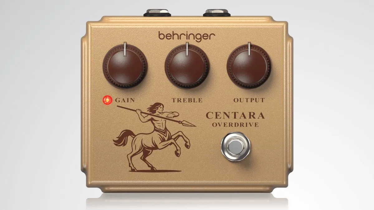 旧デザイン Behringer ゴールド 新品 CENTAUROVERDRIVE