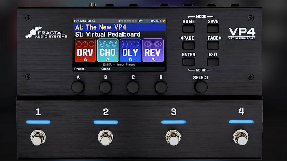 Fractal unveils the VP4 – an effects-only pedalboard replacement