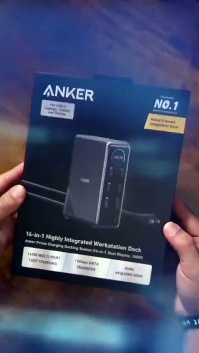 Anker Prime 160W 14 In 1 Docking Station - video Dailymotion
