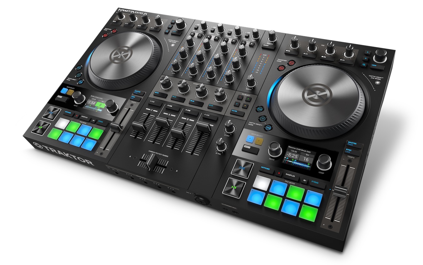 Traktor Kontrol S4 MK3: Motorized Jog Wheels With Haptic Feedback