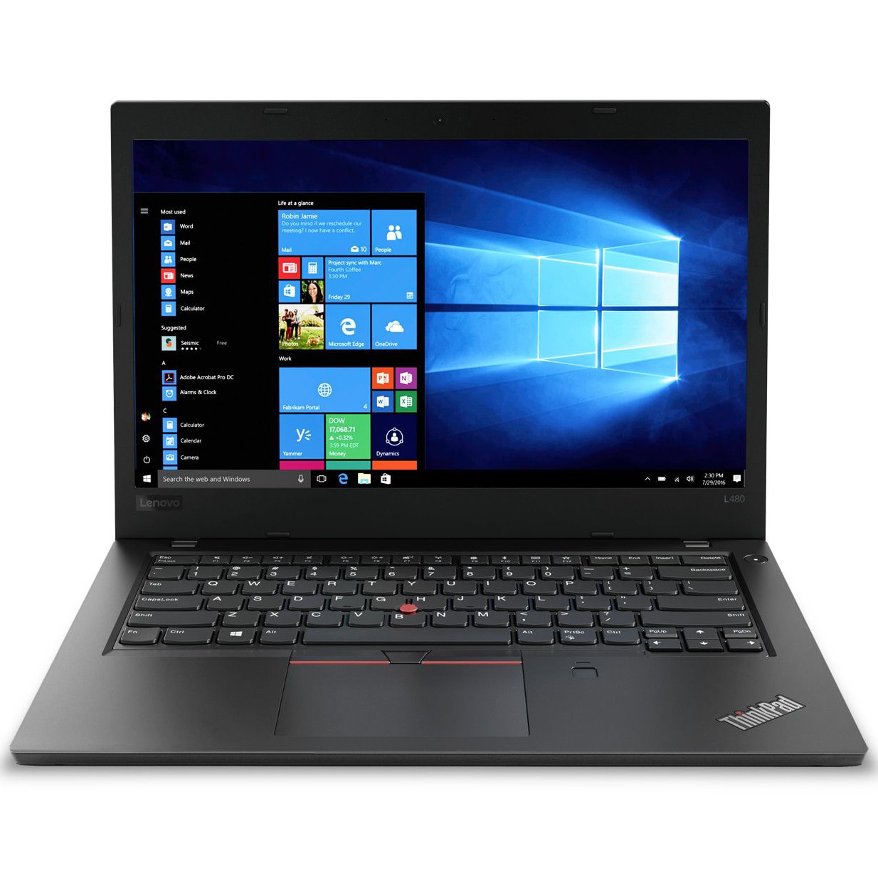 Laptop Lenovo ThinkPad L580 cu procesor Intel® Core™ i5-8250U pana